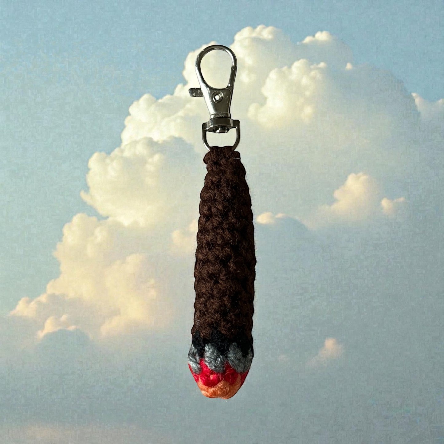 Crochet Joint / Blunt Handmade keychain