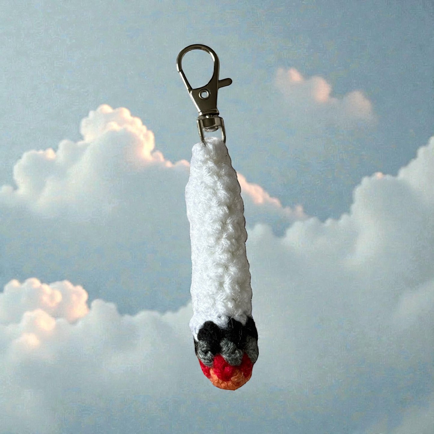 Crochet Joint / Blunt Handmade keychain