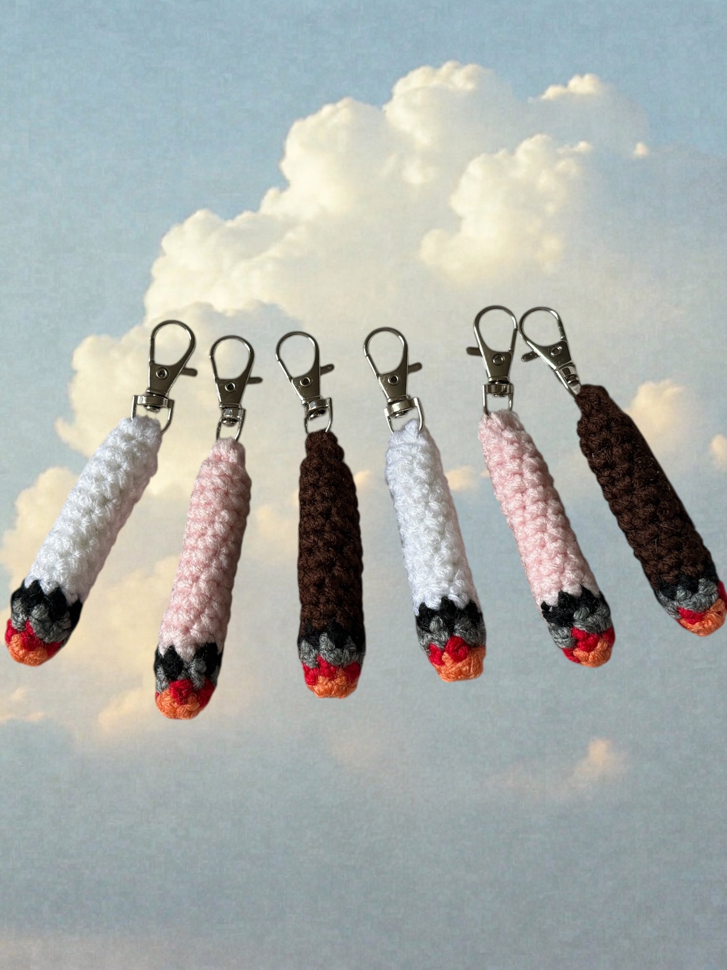 Crochet Joint / Blunt Handmade keychain